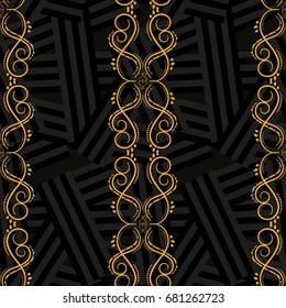 Endless abstract pattern. Background texture.  Vector illustration.