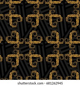 Endless abstract pattern. Background texture.  Vector illustration.