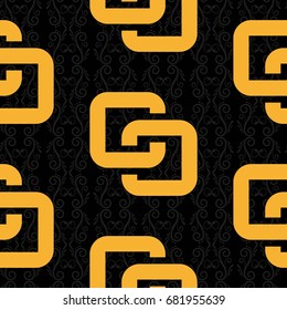 Endless abstract pattern. Background texture.  Vector illustration.