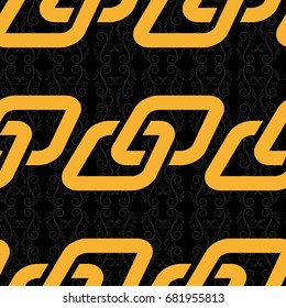 Endless abstract pattern. Background texture.  Vector illustration.