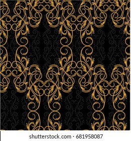 Endless abstract pattern. Background texture.  Vector illustration.