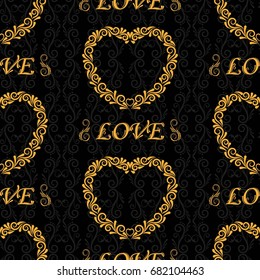 Endless abstract pattern. Background texture.  Vector illustration.