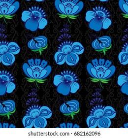 Endless abstract pattern. Background texture.  Vector illustration.