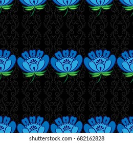 Endless abstract pattern. Background texture.  Vector illustration.