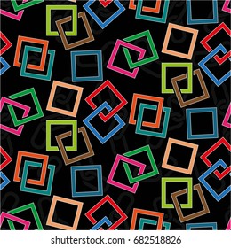 Endless abstract pattern. Background texture.  Vector illustration.