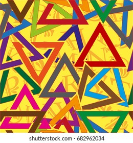 Endless abstract pattern. Background texture.  Vector illustration.