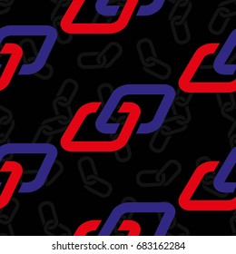 Endless abstract pattern. Background texture.  Vector illustration.