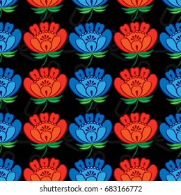 Endless abstract pattern. Background texture.  Vector illustration.