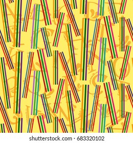 Endless abstract pattern. Background texture.  Vector illustration.