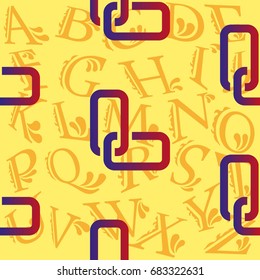 Endless abstract pattern. Background texture.  Vector illustration.