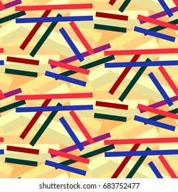 Endless abstract pattern. Background texture.  Vector illustration.