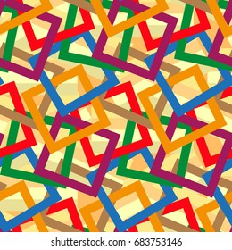 Endless abstract pattern. Background texture.  Vector illustration.