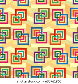 Endless abstract pattern. Background texture.  Vector illustration.