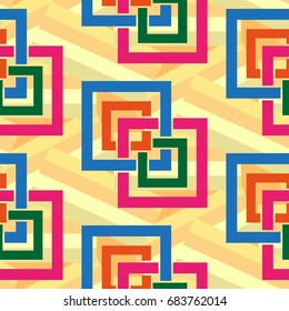 Endless abstract pattern. Background texture.  Vector illustration.