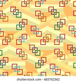 Endless abstract pattern. Background texture.  Vector illustration.