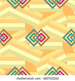 Endless abstract pattern. Background texture.  Vector illustration.