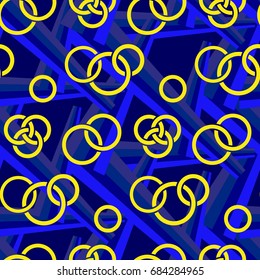 Endless abstract pattern. Background texture.  Vector illustration.