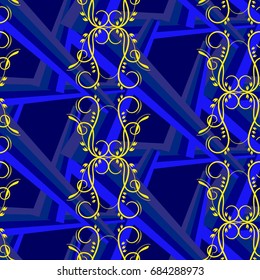 Endless abstract pattern. Background texture.  Vector illustration.