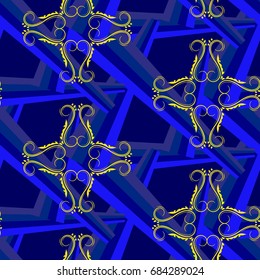 Endless abstract pattern. Background texture.  Vector illustration.