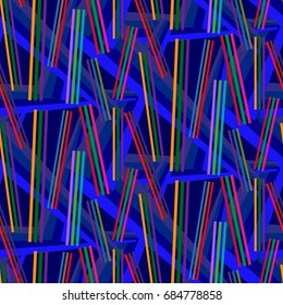 Endless abstract pattern. Background texture.  Vector illustration.