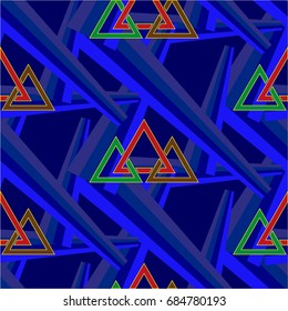 Endless abstract pattern. Background texture.  Vector illustration.