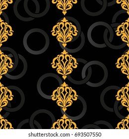 Endless abstract pattern. Background texture.  Vector illustration.
