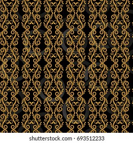 Endless abstract pattern. Background texture.  Vector illustration.