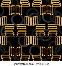 Endless abstract pattern. Background texture.  Vector illustration.