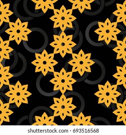 Endless abstract pattern. Background texture.  Vector illustration.