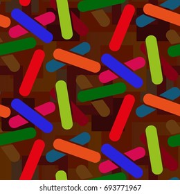 Endless abstract pattern. Background texture.  Vector illustration.