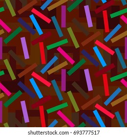 Endless abstract pattern. Background texture.  Vector illustration.