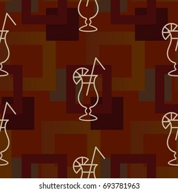 Endless abstract pattern. Background texture.  Vector illustration.