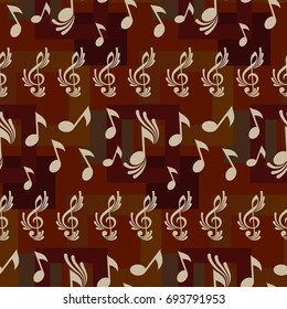 Endless abstract pattern. Background texture.  Vector illustration.