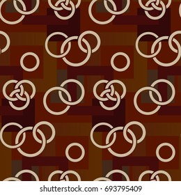 Endless abstract pattern. Background texture.  Vector illustration.