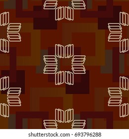 Endless abstract pattern. Background texture.  Vector illustration.