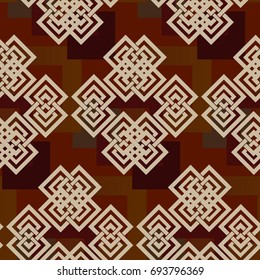Endless abstract pattern. Background texture.  Vector illustration.