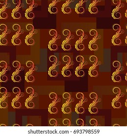 Endless abstract pattern. Background texture.  Vector illustration.