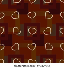 Endless abstract pattern. Background texture.  Vector illustration.