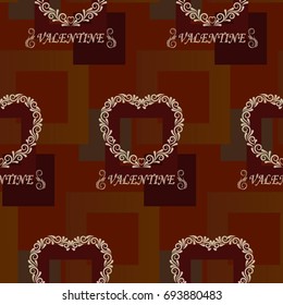 Endless abstract pattern. Background texture.  Vector illustration.