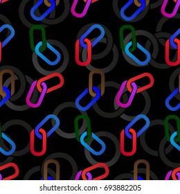 Endless abstract pattern. Background texture.  Vector illustration.
