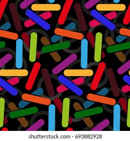 Endless abstract pattern. Background texture.  Vector illustration.