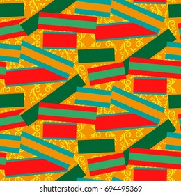 Endless abstract pattern. Background texture.  Vector illustration.