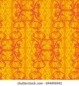 Endless abstract pattern. Background texture.  Vector illustration.
