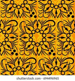 Endless abstract pattern. Background texture.  Vector illustration.