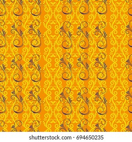Endless abstract pattern. Background texture.  Vector illustration.
