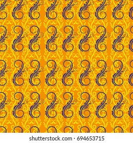 Endless abstract pattern. Background texture.  Vector illustration.