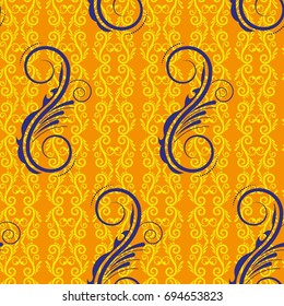 Endless abstract pattern. Background texture.  Vector illustration.