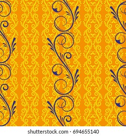 Endless abstract pattern. Background texture.  Vector illustration.