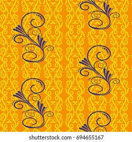 Endless abstract pattern. Background texture.  Vector illustration.