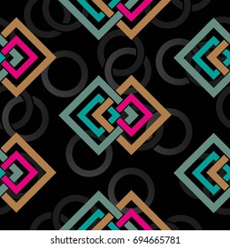 Endless abstract pattern. Background texture.  Vector illustration.